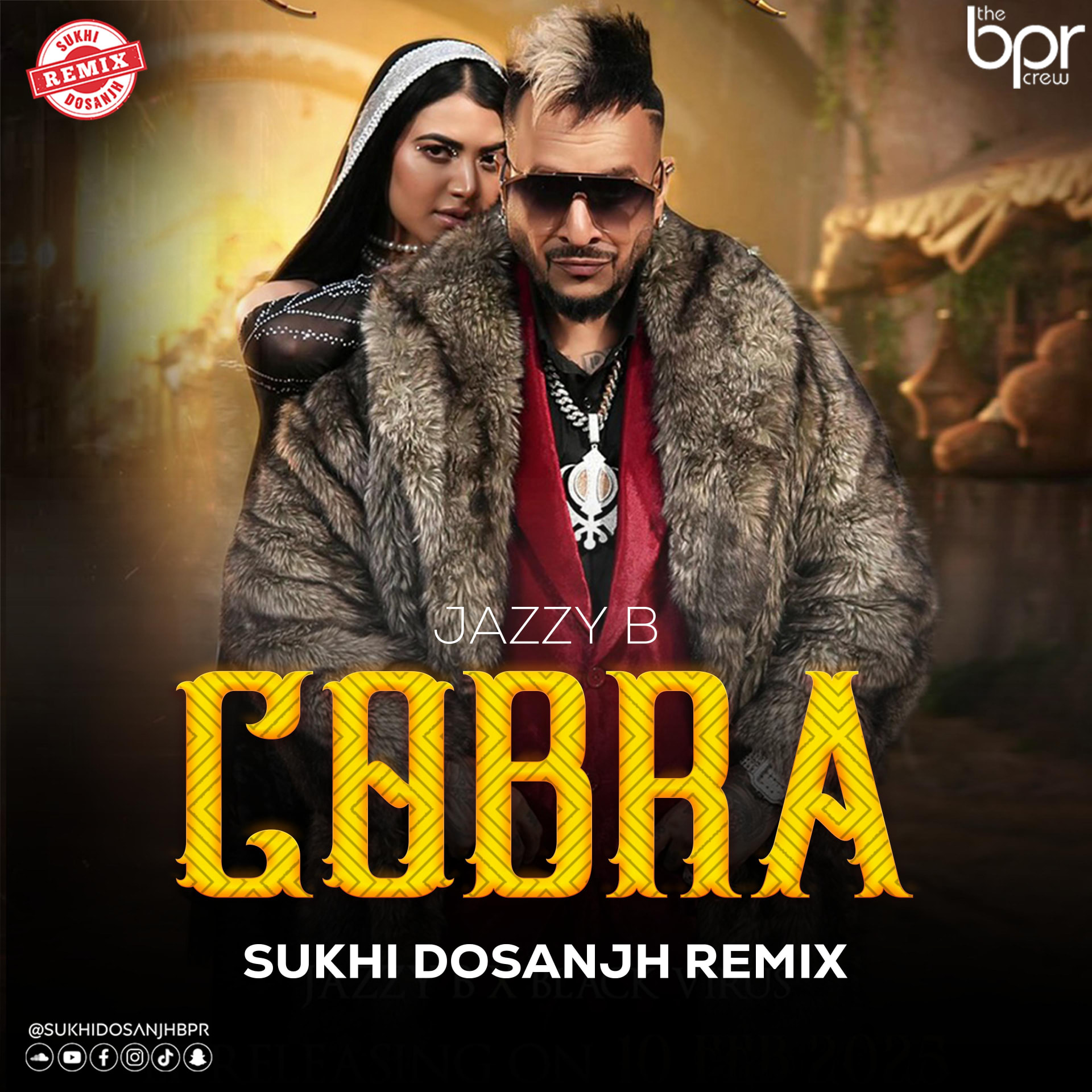 Cobra — Sukhi Dosanjh remix of Jazzy B, cover artwork