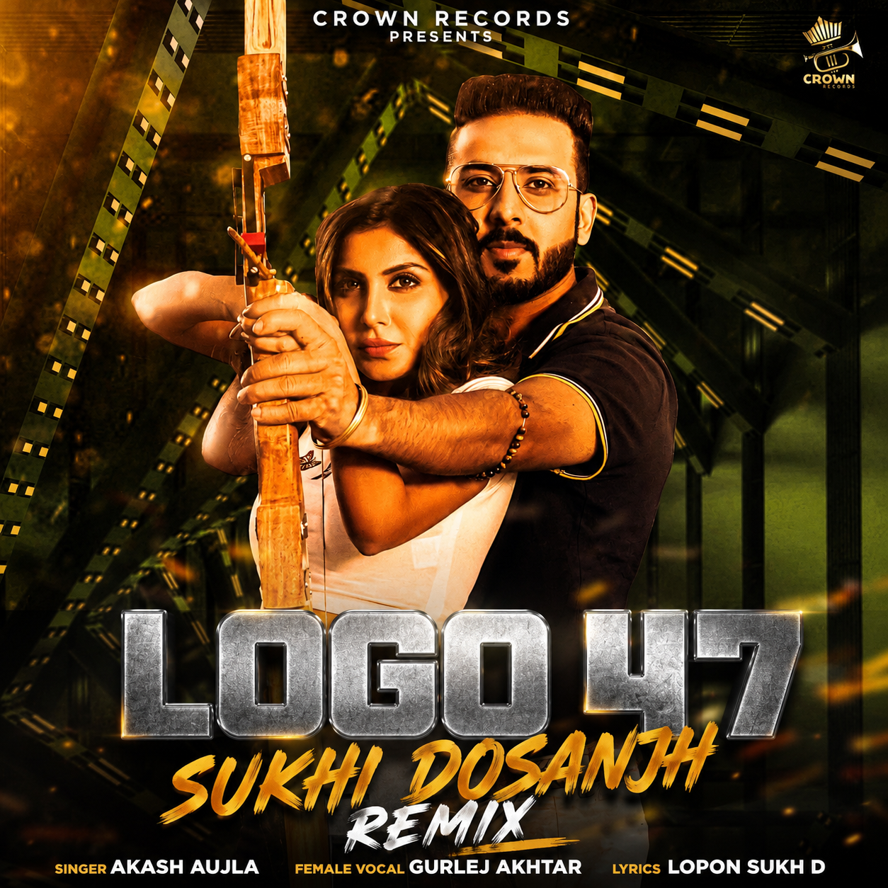Logo 47 (The Remix) — Sukhi Dosanjh remix of Akash Aujla, Gurlez Akhtar, cover artwork