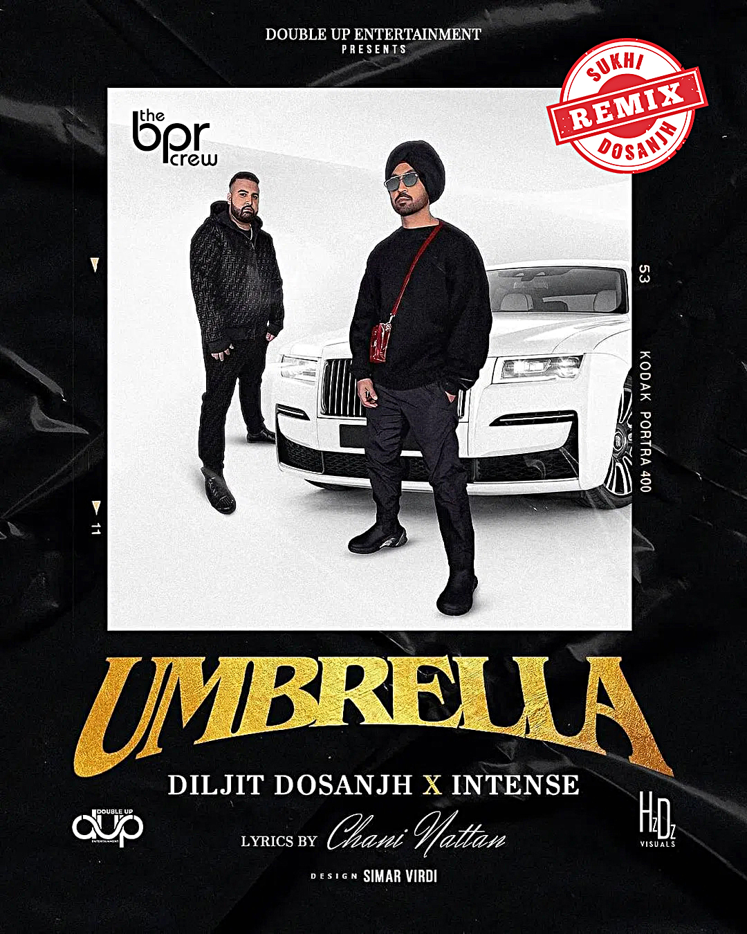 Umbrella (Remix) — Sukhi Dosanjh remix of Diljit Dosanjh & Intense, cover artwork